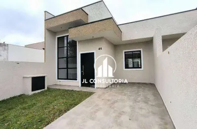 Casa com 3 dormitórios à venda, 84 m² por r$ 550.000,00 - umbará - curitiba/pr