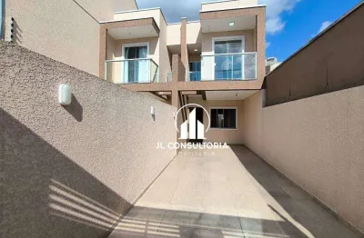 Sobrado à venda, 91 m² por r$ 450.000,00 - ganchinho - curitiba/pr