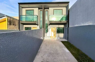 Sobrado com 3 dormitórios à venda, 80 m² por r$ 380.000 - campo de santana - curitiba/pr