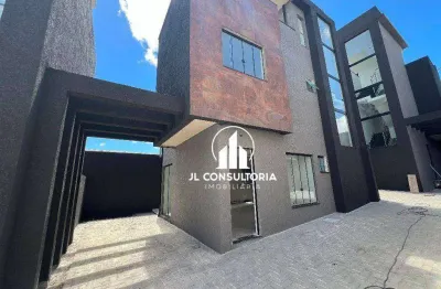 Sobrado com 3 dormitórios à venda, 118 m² por r$ 519.000,00 - xaxim - curitiba/pr