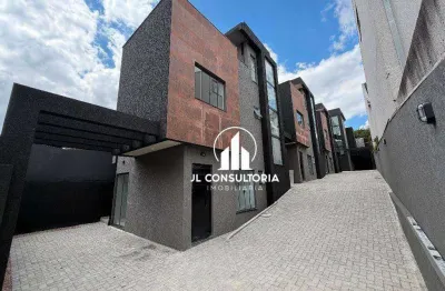 Sobrado com 3 dormitórios à venda, 118 m² por r$ 519.000,00 - xaxim - curitiba/pr