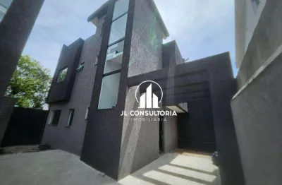 Sobrado com 3 dormitórios à venda, 156 m² por r$ 599.900,00 - xaxim - curitiba/pr