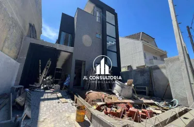 Sobrado com 3 dormitórios à venda, 139 m² por r$ 639.000,00 - xaxim - curitiba/pr