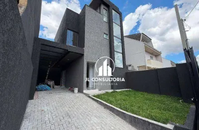 Sobrado com 3 dormitórios à venda, 139 m² por r$ 599.900,00 - xaxim - curitiba/pr