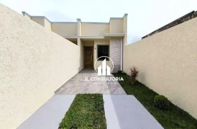 Casa com 2 dormitórios à venda, 41 m² por r$ 260.000 - campo de santana - curitiba/pr