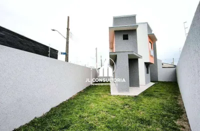 Sobrado com 2 dormitórios à venda, 51 m² por r$ 320.000 - campo de santana - curitiba/pr