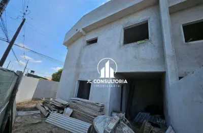 Sobrado com 2 dormitórios à venda, 56 m² por r$ 379.000,00 - sítio cercado - curitiba/pr