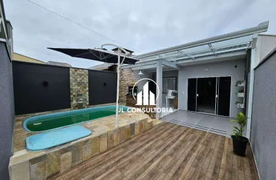 Casa com 3 dormitórios à venda, 90 m² por r$ 550.000,00 - balneario eliana - guaratuba/pr