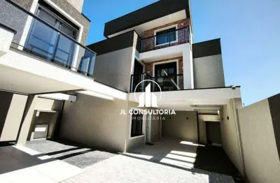 Sobrado à venda, 146 m² por r$ 880.000,00 - novo mundo - curitiba/pr