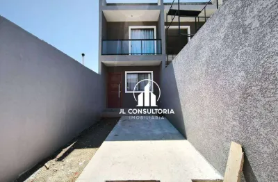 Sobrado com 2 dormitórios à venda, 77 m² por r$ 390.000 - umbará - curitiba/pr