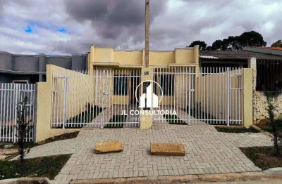 Casa com 2 dormitórios à venda, 41 m² por r$ 255.000 - tatuquara - curitiba/pr