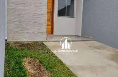 Casa com 2 dormitórios à venda, 48 m² por r$ 290.000,00 - tatuquara - curitiba/pr