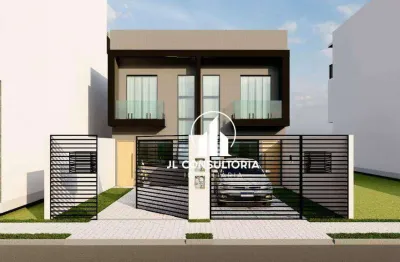 Sobrado à venda, 76 m² por r$ 395.000,00 - cidade industrial - curitiba/pr