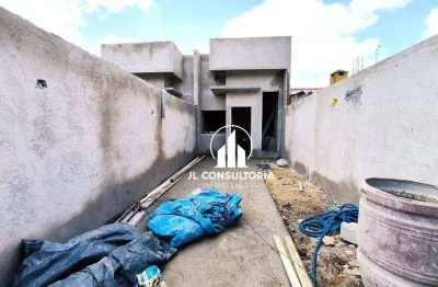 Casa com 2 dormitórios à venda, 49 m² por r$ 350.000 - sítio cercado - curitiba/pr