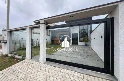 Casa com 3 dormitórios à venda, 76 m² por r$ 590.000,00 - eucaliptos - fazenda rio grande/pr