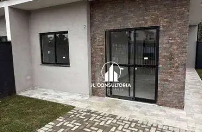 Casa com 2 dormitórios à venda, 46 m² por r$ 289.000,00 - eliana - guaratuba/pr