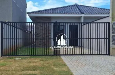 Casa com 3 dormitórios à venda, 77 m² por r$ 420.000 - eliana - guaratuba/pr