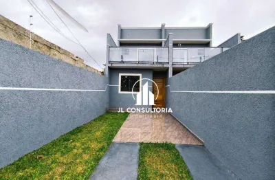 Sobrado com 3 dormitórios à venda, 60 m² por r$ 315.000,00 - ganchinho - curitiba/pr