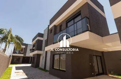 Sobrado com 3 dormitórios à venda, 100 m² por r$ 660.000 - uberaba - curitiba/pr