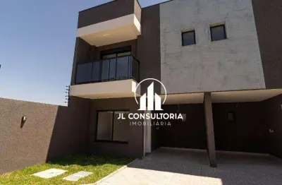 Sobrado com 3 dormitórios à venda, 105 m² por r$ 780.000 - uberaba - curitiba/pr