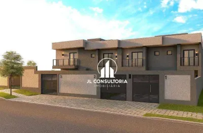 Sobrado com 3 dormitórios à venda, 92 m² por r$ 600.000,00 - xaxim - curitiba/pr