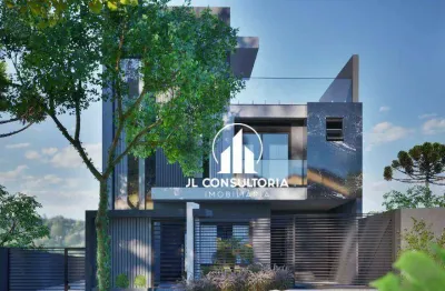 Sobrado com 3 dormitórios à venda, 159 m² por r$ 1.100.000 - novo mundo - curitiba/pr