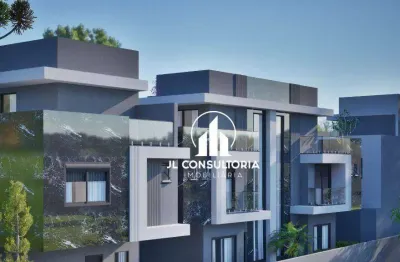 Sobrado com 3 dormitórios à venda, 142 m² por r$ 969.000 - novo mundo - curitiba/pr