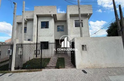 Sobrado com 2 dormitórios à venda, 56 m² por r$ 319.000,00 - sítio cercado - curitiba/pr