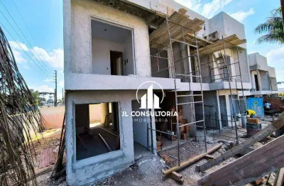 Sobrado de esquina com 3 dormitórios à venda, 88 m² por r$ 680.000 - pinheirinho - curitiba/pr