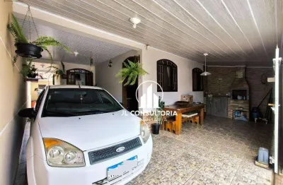 Casa com 3 dormitórios à venda, 70 m² por r$ 380.000 - sítio cercado - curitiba/pr
