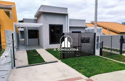 Casa com 3 dormitórios à venda, 70 m² por r$ 530.000 - capela velha - araucária/pr