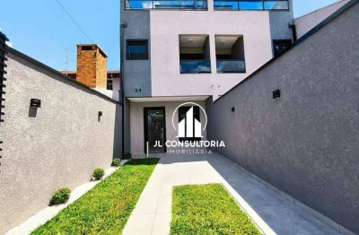Sobrado com 4 dormitórios à venda, 120 m² por r$ 550.000 - sítio cercado - curitiba/pr