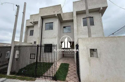 Sobrado com 2 dormitórios à venda, 51 m² por r$ 319.000,00 - sítio cercado - curitiba/pr