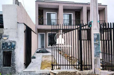 Sobrado com 2 dormitórios à venda, 80 m² por r$ 385.000 - umbará - curitiba/pr