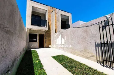 Sobrado com 3 dormitórios à venda, 92 m² por R$ 490.000 - Sítio Cercado - Curitiba/PR