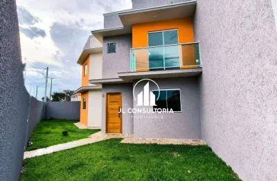 Sobrado com 2 dormitórios à venda, 74 m² por R$ 360.000 - Ganchinho - Curitiba/PR