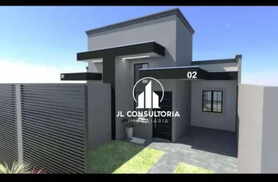 Casa com 2 dormitórios à venda, 50 m² por R$ 375.000 - Sítio Cercado - Curitiba/PR
