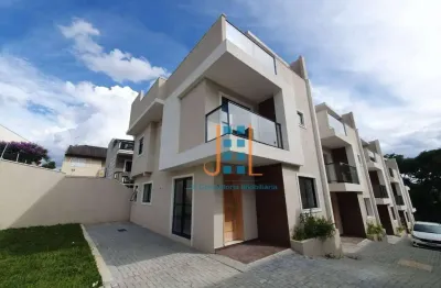 Sobrado à venda, 253 m² por r$ 1.350.000,00 - bacacheri - curitiba/pr