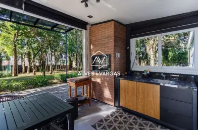 Casa em condomínio fechado com 4 quartos à venda na angelo pianari, 1631, butiatuvinha, curitiba por r$ 3.500.000