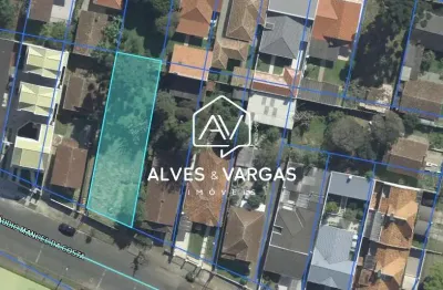 Terreno à venda na rua cláudio manoel da costa, 684, bom retiro, curitiba, 498 m2 por r$ 900.000
