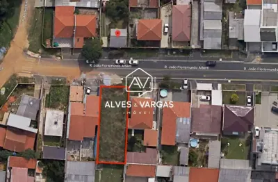 Terreno à venda na joão florismundo alberti, 400, roça grande, colombo, 360 m2 por r$ 275.000