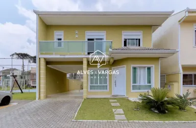 Casa em condomínio fechado com 4 quartos à venda na rua júlia huga maria negrello, 244, umbará, curitiba por r$ 1.190.000