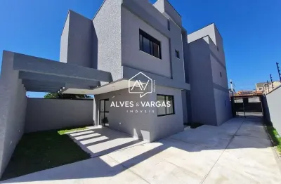 Casa em condomínio fechado com 3 quartos à venda na rua sargento tadeu czocher, 139, uberaba, curitiba por r$ 720.000