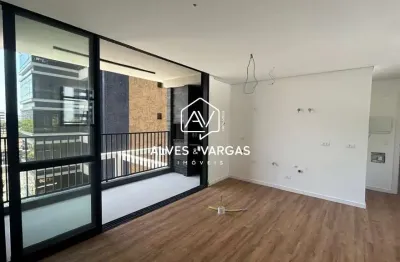 Apartamento com 1 quarto à venda na rua coronel dulcídio, 915, batel, curitiba por r$ 550.000