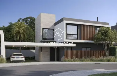 Casa em condomínio fechado com 3 quartos à venda na rua antônio escorsin, 550, santa felicidade, curitiba por r$ 2.560.862