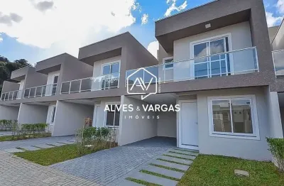 Casa em condomínio fechado com 3 quartos à venda na rua íris antônio campos, 369, campo comprido, curitiba por r$ 720.000