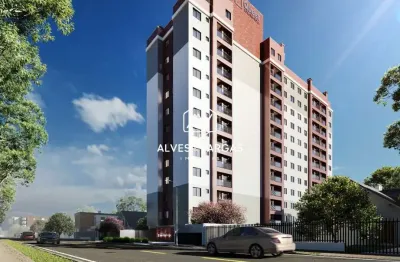 Apartamento com 2 quartos à venda na rua haiti, 394, centro, pinhais por r$ 425.000