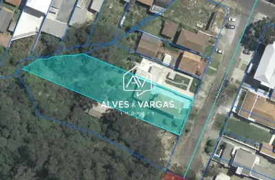 Terreno à venda na maria todesco, 70, são lourenço, curitiba, 1248 m2 por r$ 1.400.000