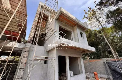 Casa em condomínio fechado com 3 quartos à venda na rua joão antônio prosdócimo, 527, uberaba, curitiba por r$ 899.000