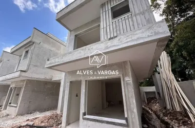Casa em condomínio fechado com 3 quartos à venda na rua joão antônio prosdócimo, 527, uberaba, curitiba por r$ 899.000